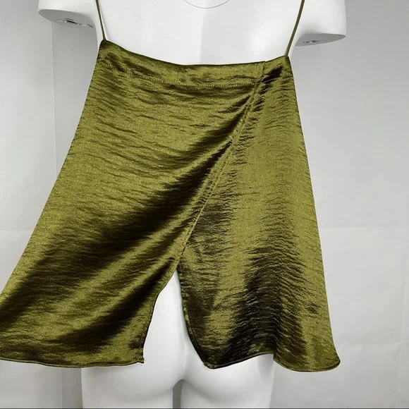 Anthropologie Moulinette Soeurs Green Top Cami NWT - Picture 4 of 6